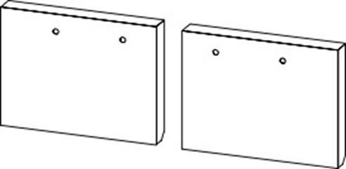 Picture of WF23 and 23 Sideglass Rear Brick set