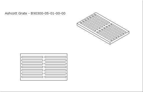 Picture of Ashcott - Cast Iron Grate