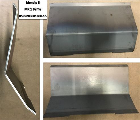 Picture of Steel Baffle Plate - Mendip 8 Mk.1 DISCONTINUED 