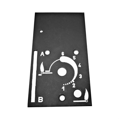 Picture of Indicator Plate S H 23 Plexus