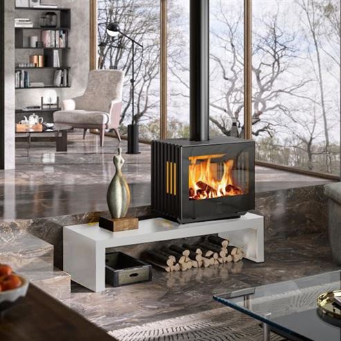Picture of Glance Wide Stove - Wall Hung / Table Stand