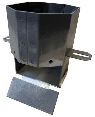 Picture of Top Flue Collar & Winged Baffle