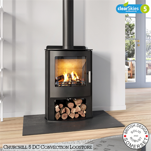 Picture of Churchill 5 Convection Logstore DC