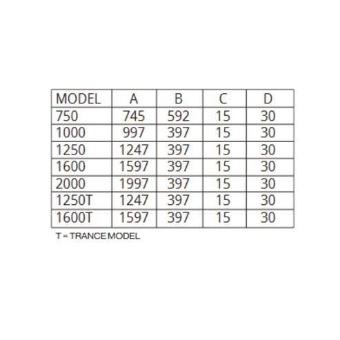Picture of Steel 30mm Frame for Iconic 1000