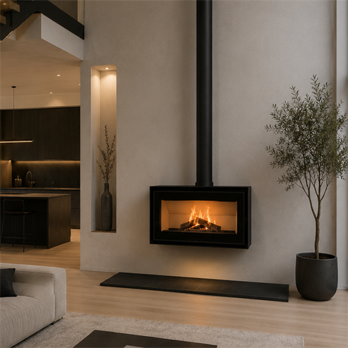 Picture of Dinder Freestanding, Log store & Wall Hung 80